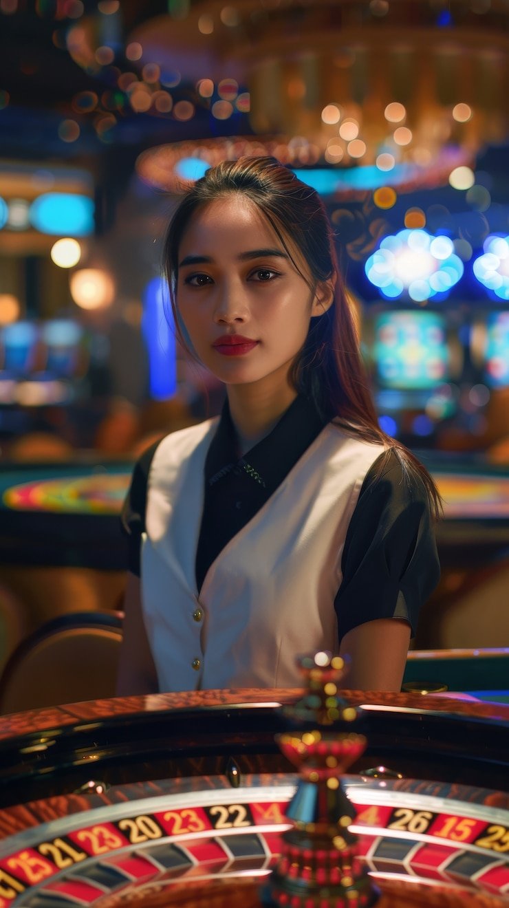 Người dùng Việt xem trang giải trí 962 trên điện thoại trong không gian hiện đại